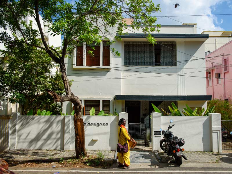 Modern residential home exterior in Chennai – Beautiful Homes