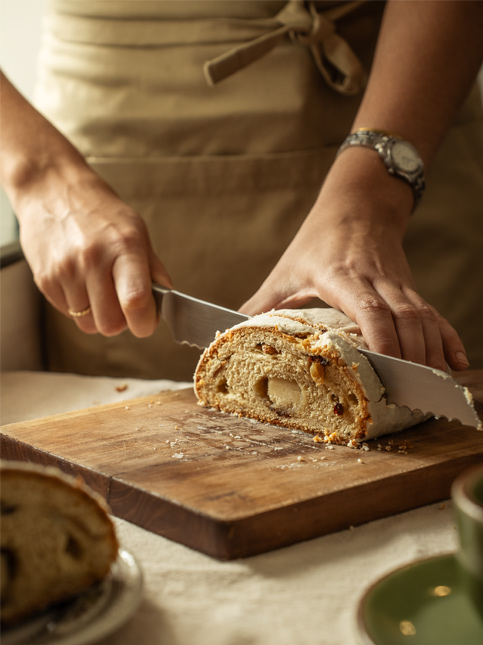 Marzipan-centred Stollen – Beautiful Homes