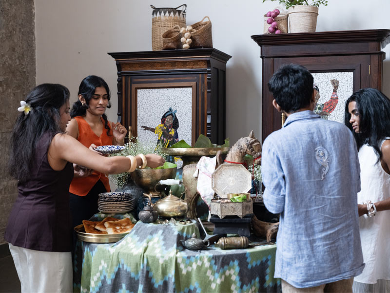 Reddy believes good table design scales easily; the core choices remain, simply multiplied with the number of guests – Beautiful Homes