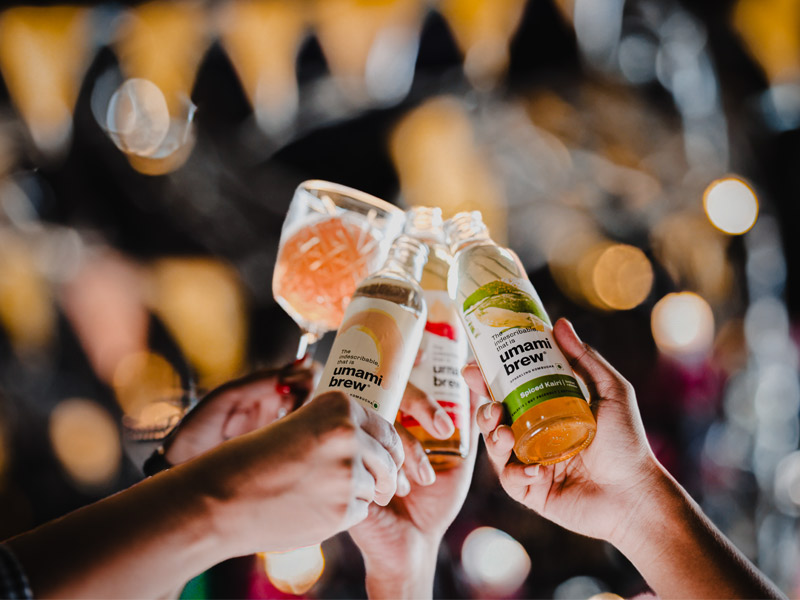 Umami Brew offers a diverse lineup of sweet and savory kombuchas - Beautiful Homes