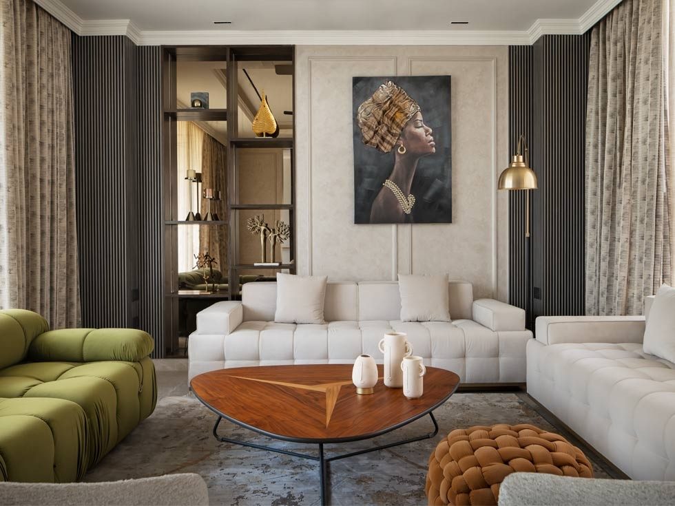 Main living room with neutral palette – Beautiful Homes