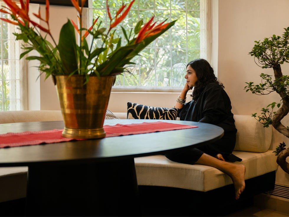 Lakshmi at window nook – Beautiful Homes