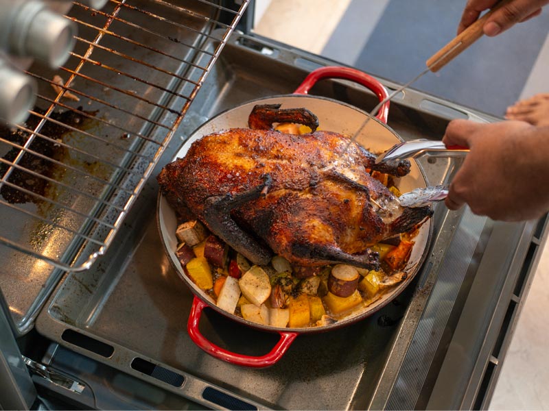 Plating up the giant bird! – Beautiful Homes