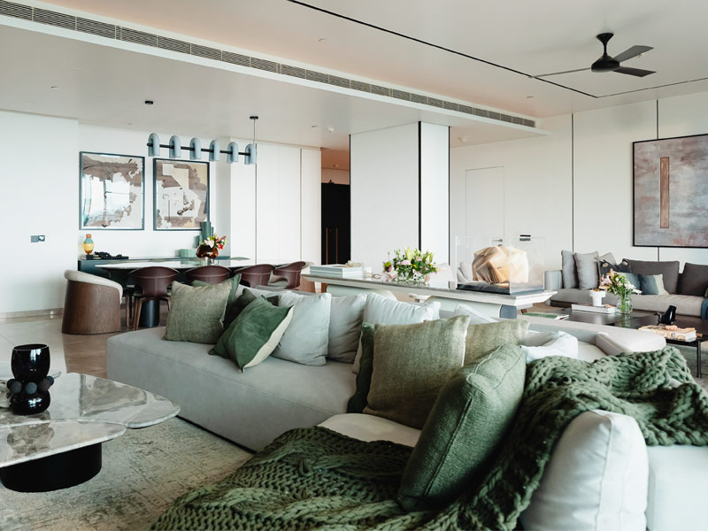 Open living and dining space – Beautiful Homes