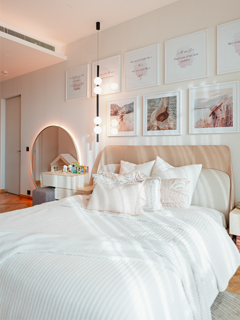 Pastel girls’ bedroom – Beautiful Homes