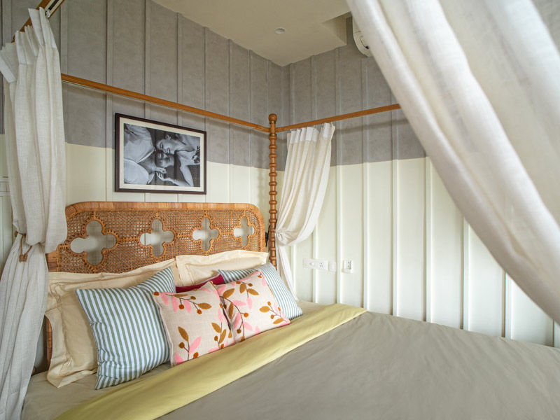 Kerala-inspired bedroom with four-poster bed – Beautiful Homes