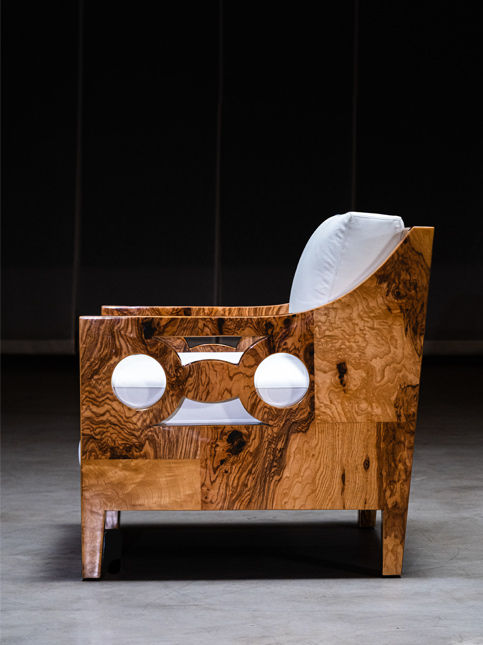 Burl Armchair made from tree roots - Beautiful Homes