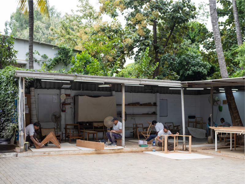 Designed with light and airflow in mind, the semi-outdoor polishing unit improves visibility, supports artisan well-being – Beautiful Homes