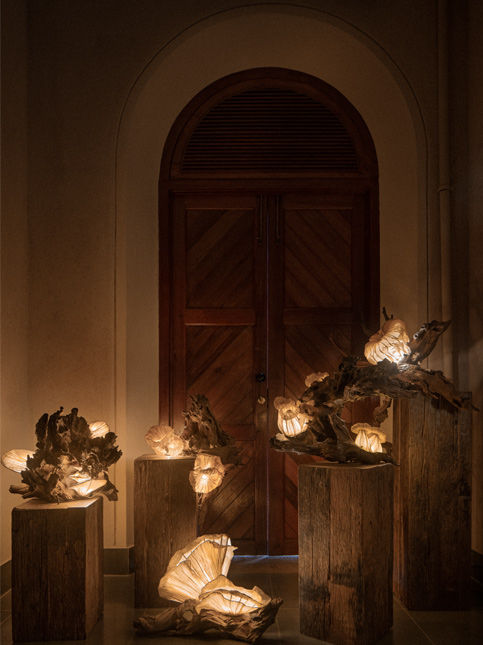 Oorja studio specializes in handcrafted lights using natural, upcycled and reclaimed materials – Beautiful Homes