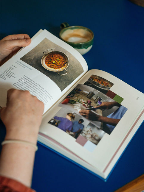 Nia and Selvan’s kitchen featured in the book Travels Through South Indian Kitchens – Beautiful Homes