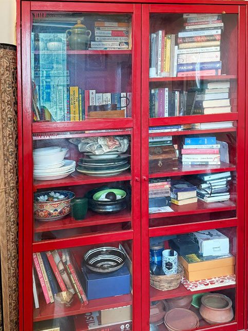 Vernika’s IKEA Billy bookshelf in her home library – Beautiful Homes