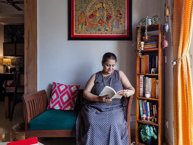 Vernika in a colourful corner of her Delhi home – Beautiful Homes