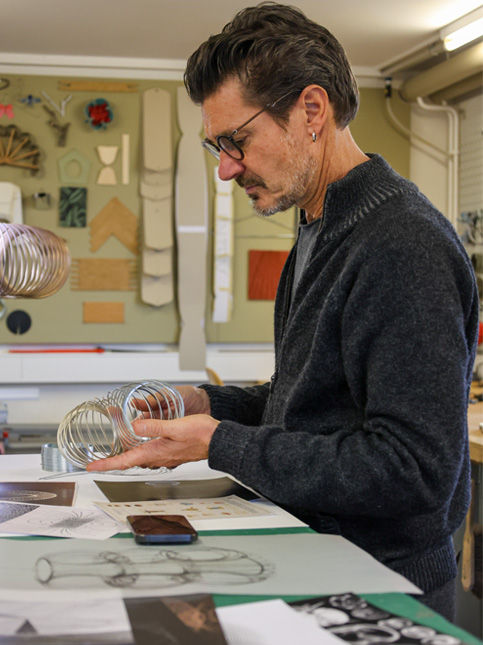 Armand Louis with Oïna lighting design prototype – Beautiful Homes