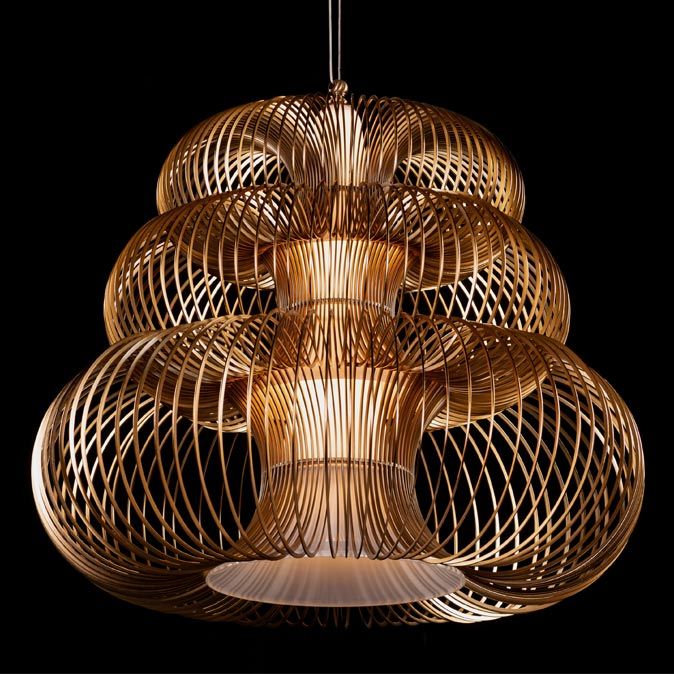 Multi-level circular design of Oïna pendant light – Beautiful Homes
