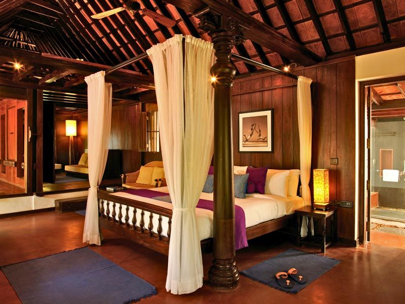 Traditional Kerala architecture and ocean-facing verandas create a tranquil setting for slow mornings and sunset meditations by the Arabian Sea – Beautiful Homes