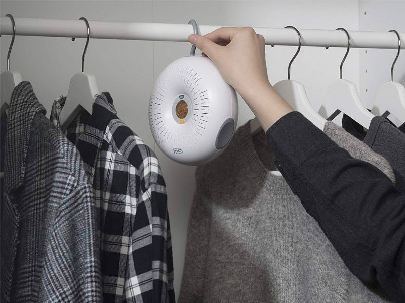 Origin moisture absorber mini dehumidifier hanging in wardrobe – Beautiful Homes
