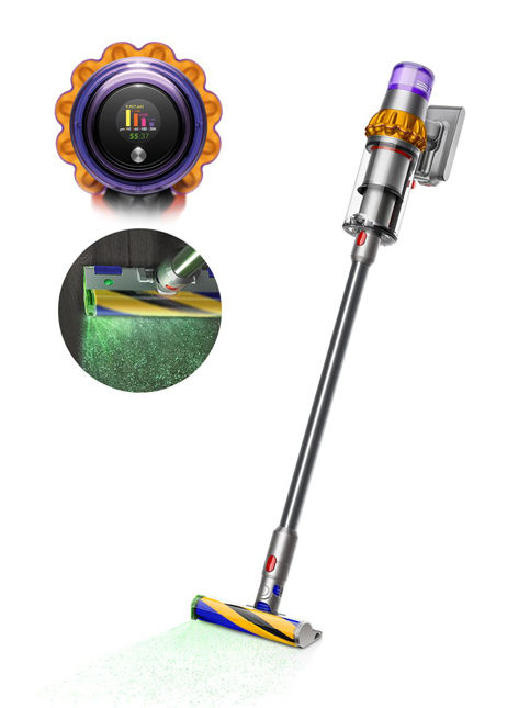 Dyson V15 Detect cordless vacuum cleaner on stand – Beautiful Homes
