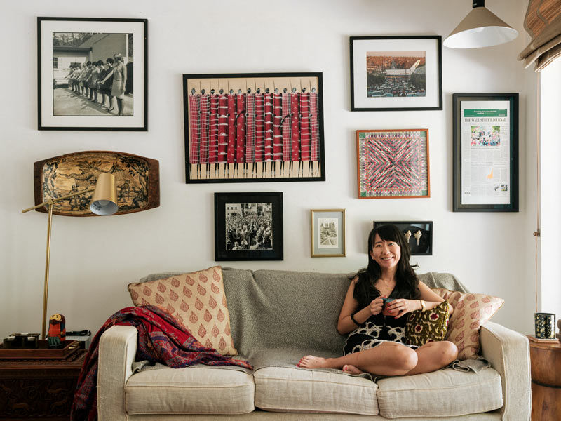 Delhi flat with travel art collected around the world - Beautiful Homes