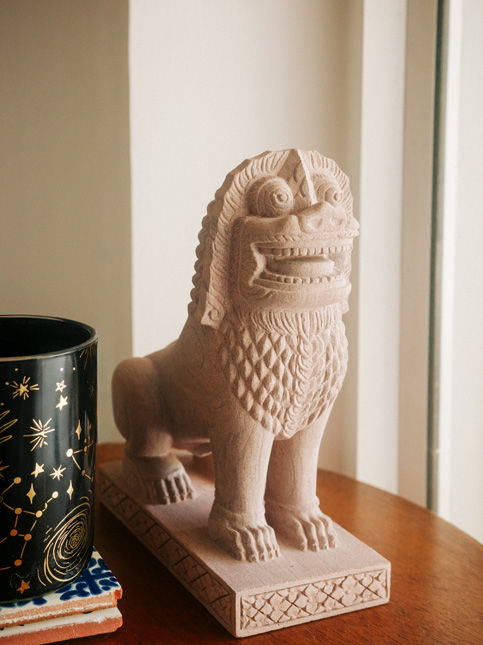 Lion souvenir from first half marathon in Angkor Wat - Beautiful Homes
