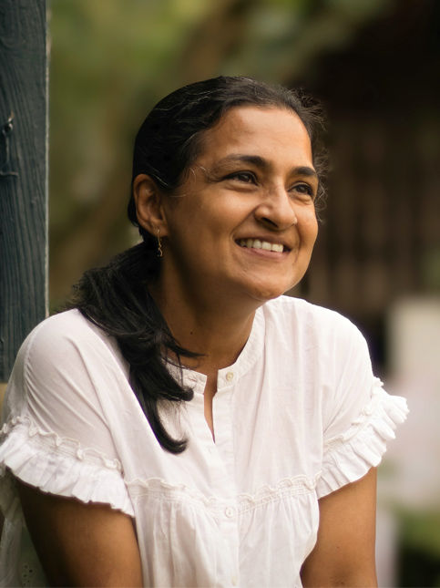 Priti Vadakkath botanical artist portrait - Beautiful Homes
