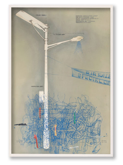 Artwork by Prasanta Sahu - Beautiful Homes