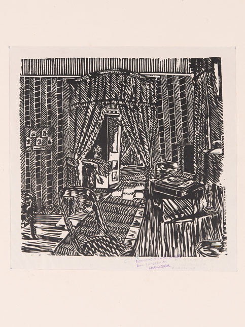 Artwork by Raj Kishore Gupta - Beautiful Homes