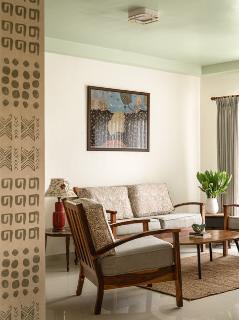 Swati Seraan, the designer and founder of By the Riverside, chose a colour-driven concept for the house – Beautiful Homes