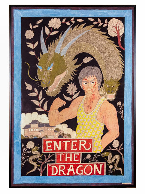 Enter The Dragon film poster at Monsoon Film Festival - Beautiful Homes