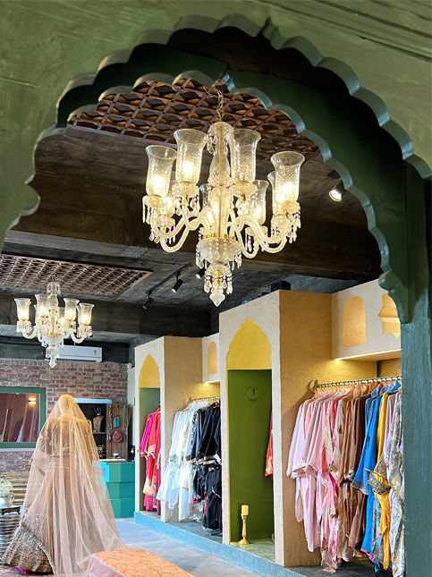 Kashmiri home interior with layered craft and textures - Beautiful Homes