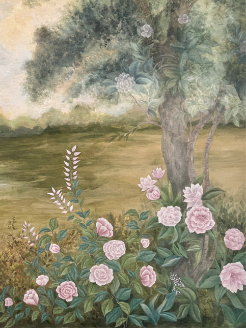Basuri Chokshi fine art painting and textile artwork - Beautiful Homes
