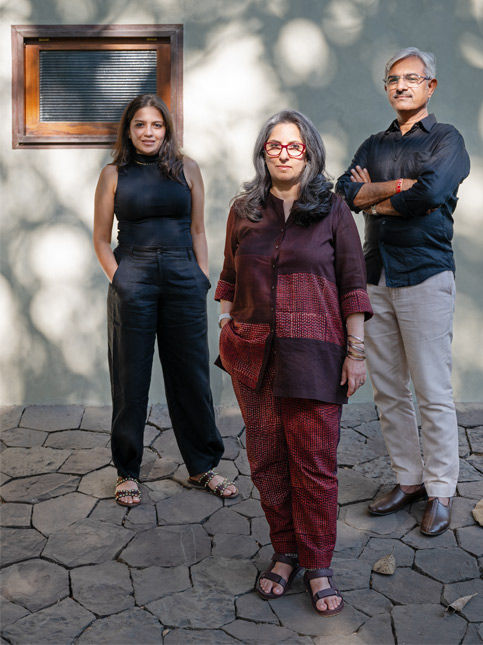 Architect Pooja Shah, Homeowner Anissa Khanna, Master Craftsman Jeevaram Suthar behind Copper House II restoration - Beautiful Homes