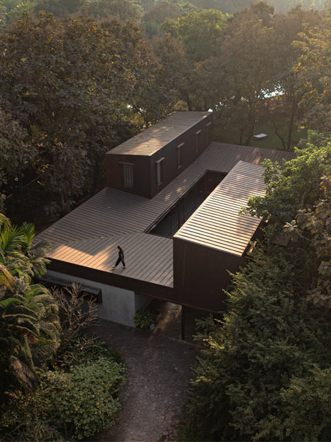 Restored Copper House II aerial view - Beautiful Homes