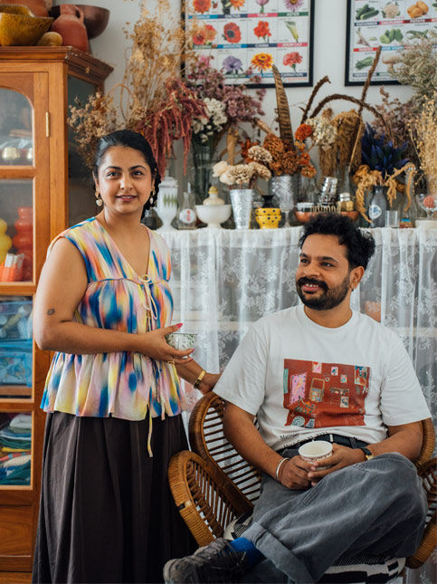 Anurag Arora and Jayati Jain inside their Bengaluru home dining space – Beautiful Homes