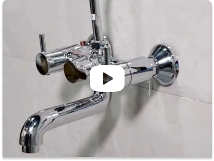 How to install a Wall mixer | English