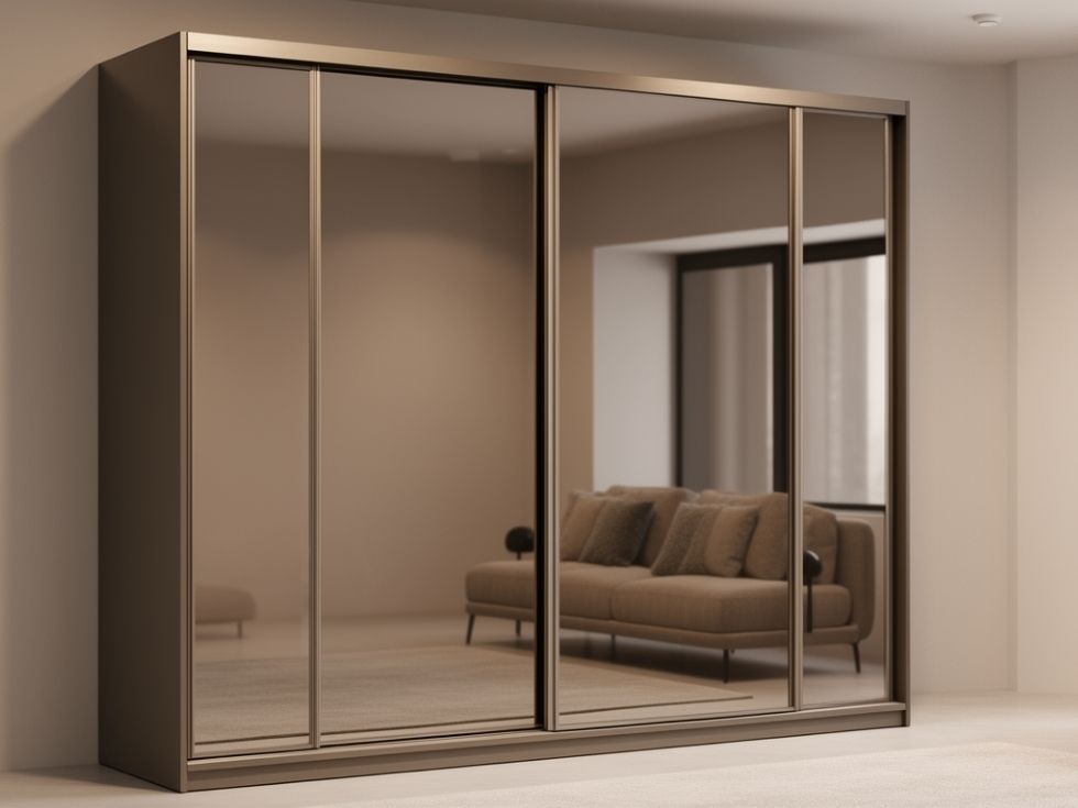 Modern 2 door sliding wardrobe designs - Beautiful Homes