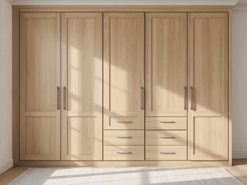 Contemporary 5 door wardrobe price - Beautiful Homes