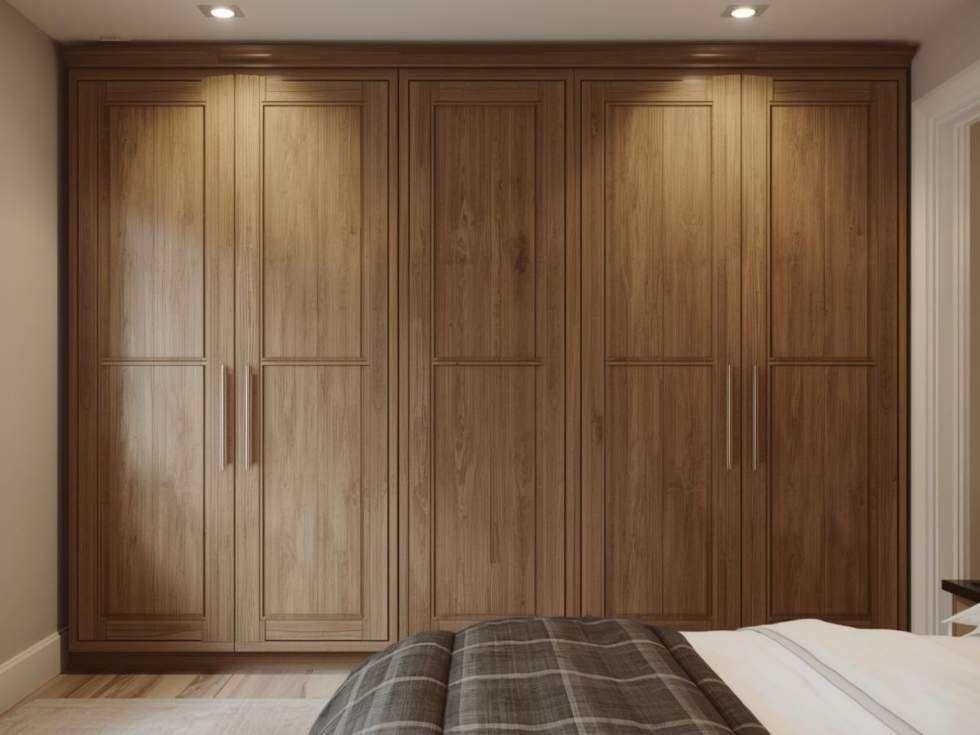 Contemporary five door wardrobe design - Beautiful Homes