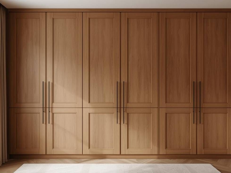 Contemporary 6 door almirah design - Beautiful Homes