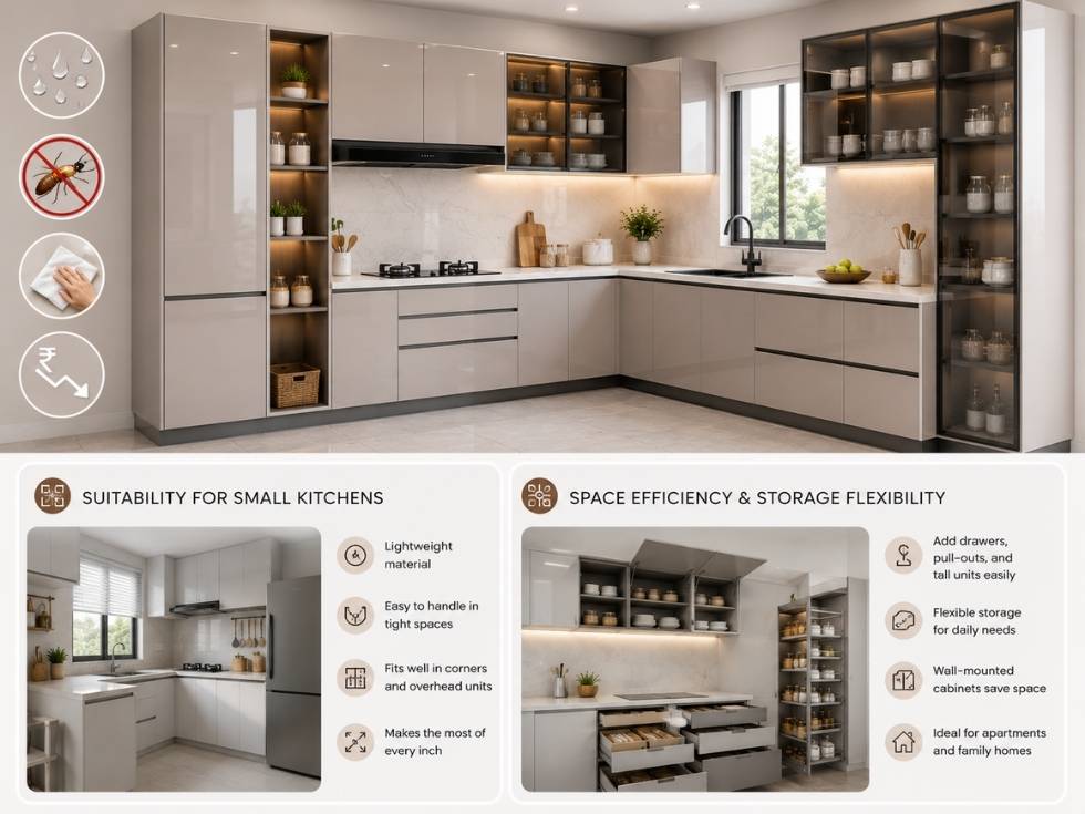 Contemporary pvc kitchen furniture - Beautiful Homes