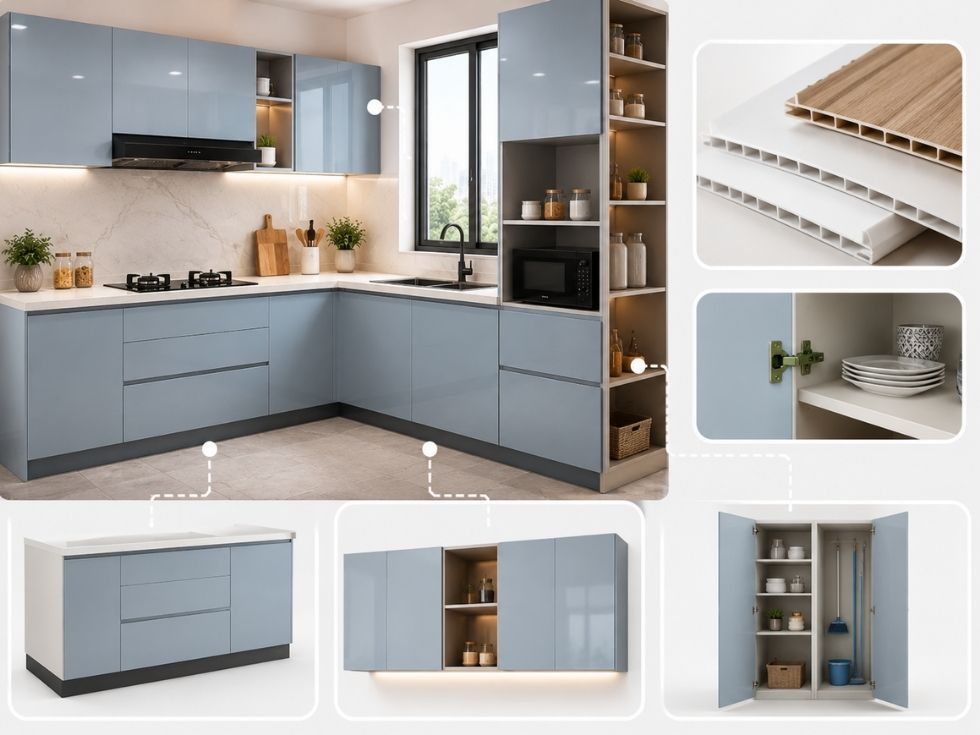 Contemporary modular kitchen cabinet trends - Beautiful Homes