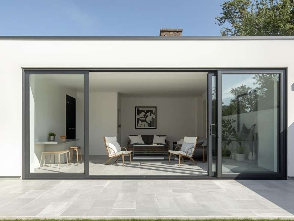 Modern aluminium door designs - Beautiful Homes