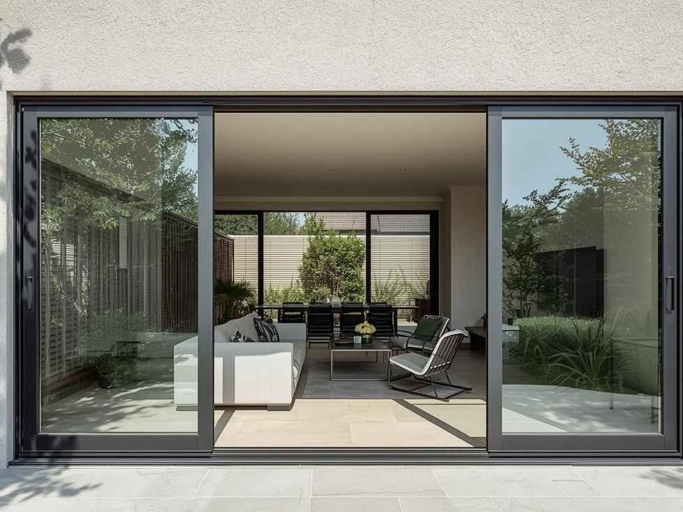 Modern aluminium door designs - Beautiful Homes