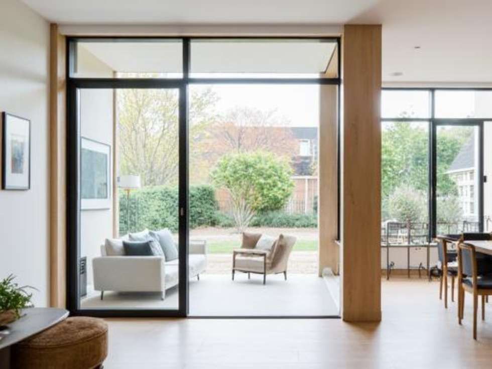 Contemporary aluminium black window design - Beautiful Homes