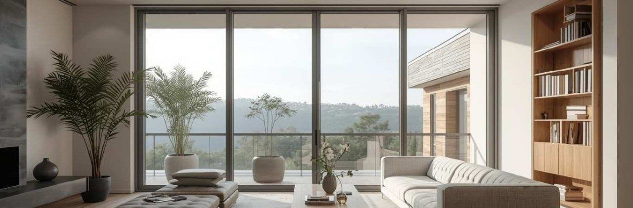 Contemporary aluminium window design - Beautiful Homes