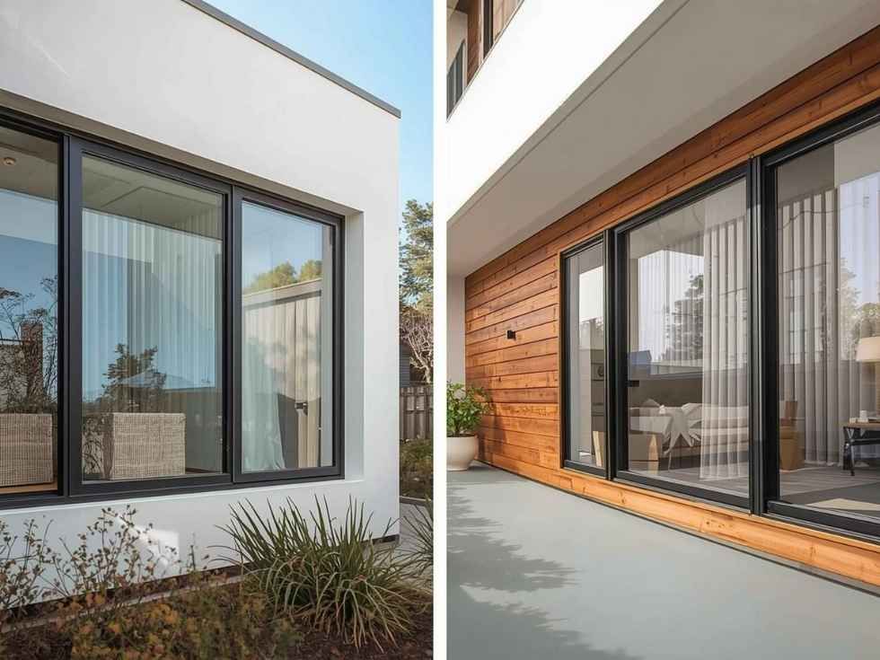 Modern aluminium sliding windows - Beautiful Homes