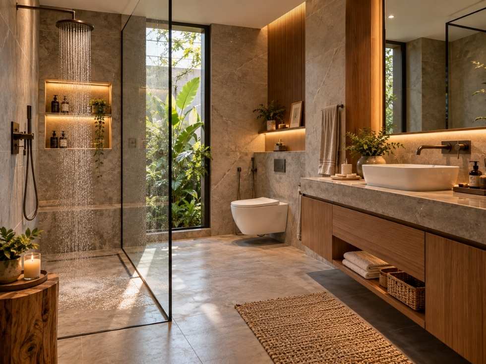 Contemporary latest bath fittings - Beautiful Homes