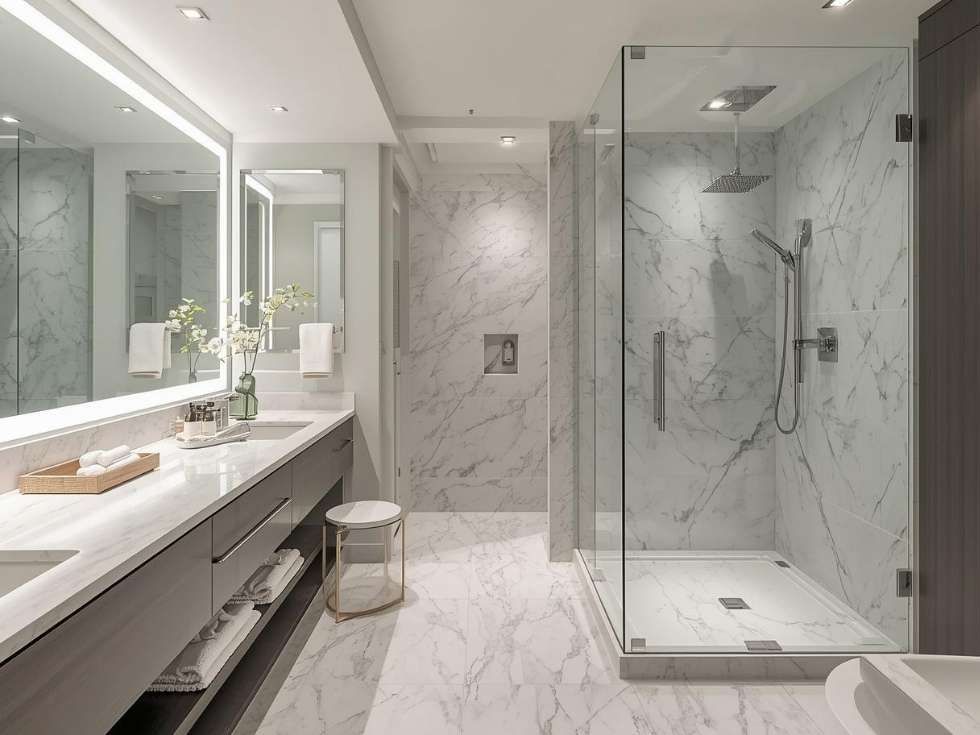 Contemporary bathroom shower enclosures - Beautiful Homes