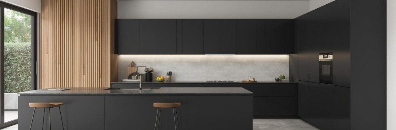 Contemporary black kitchen ideas - Beautiful Homes