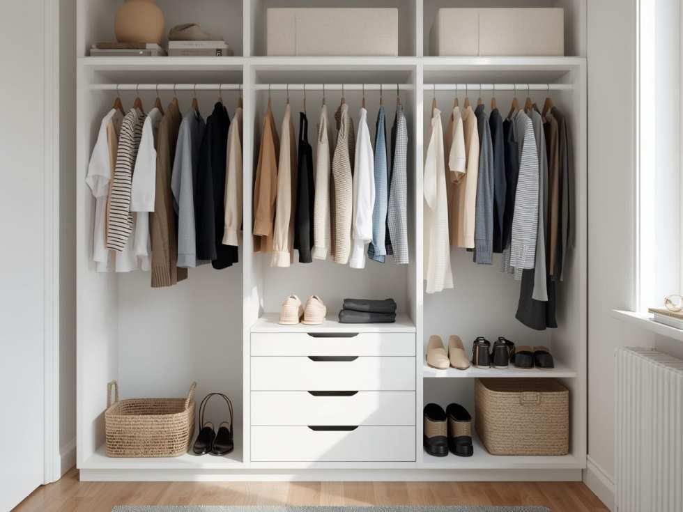Contemporary capsule wardrobe design ideas for modern spaces - Beautiful Homes