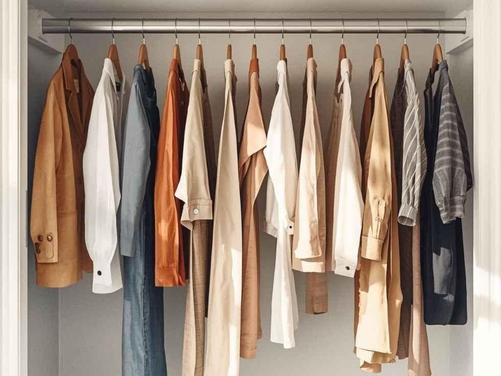 Contemporary capsule wardrobe design for men - Beautiful Homes
